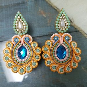 Colorful summer earrings
